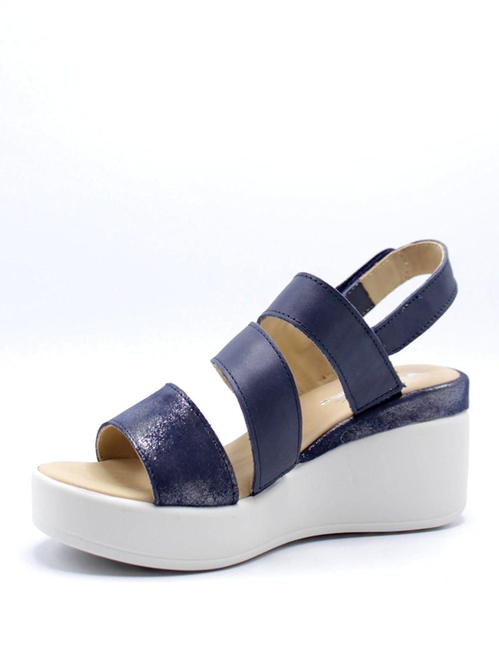 MELLUSO Sandali con zeppa Donna - Blu modello 019147W