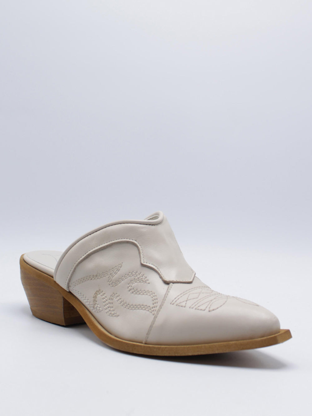 MITO86 Sabot Texano Donna - Beige modello ELENA59