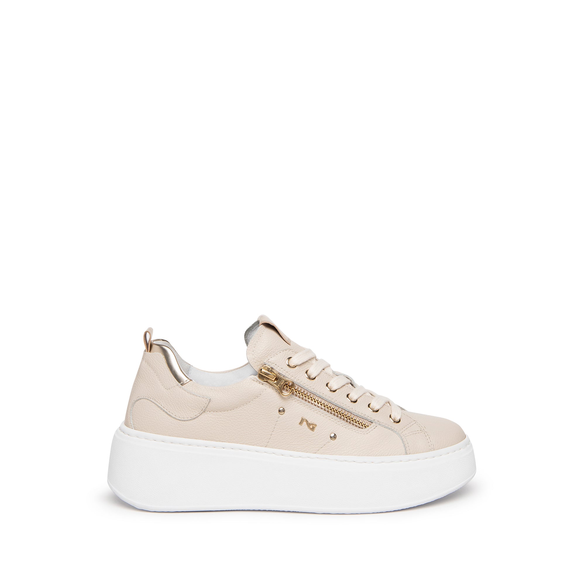 NERO GIARDINI Sneakers platform Donna - Beige modello E306541D