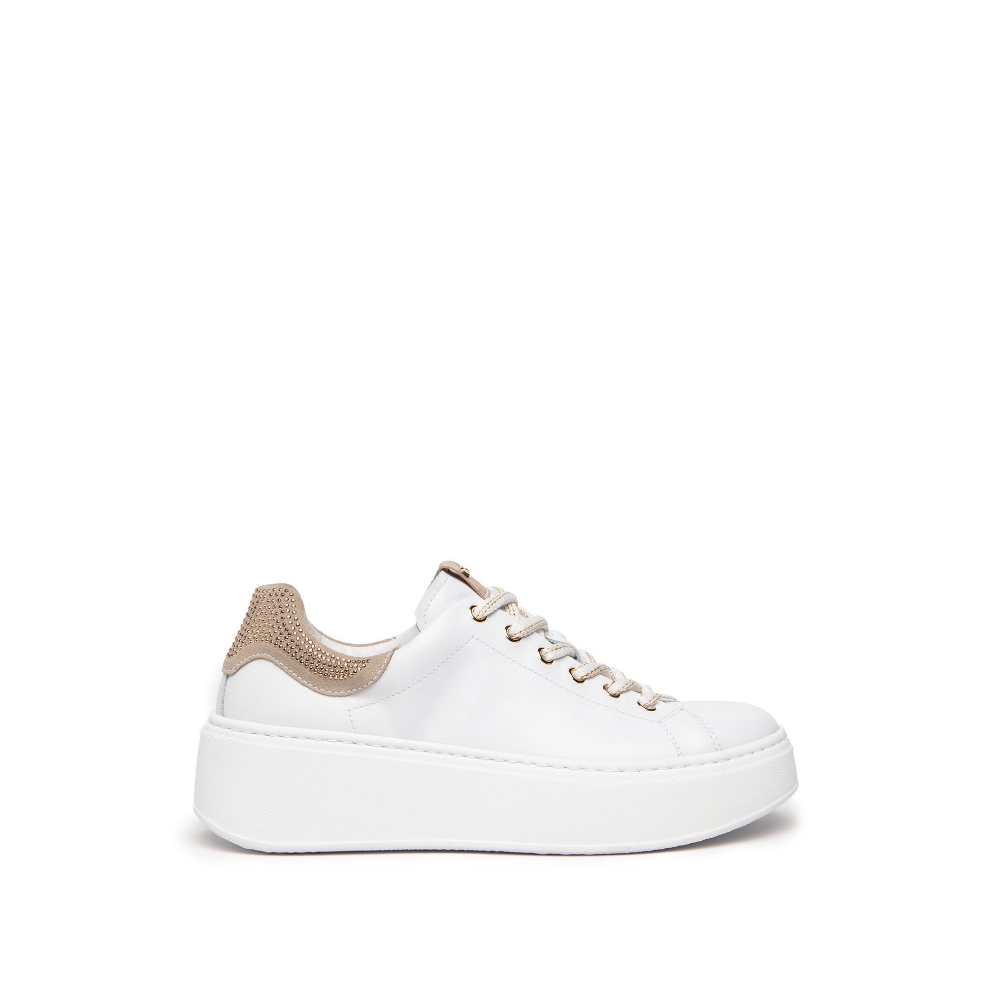 NERO GIARDINI Sneakers platform Donna - Bianco modello E306543D