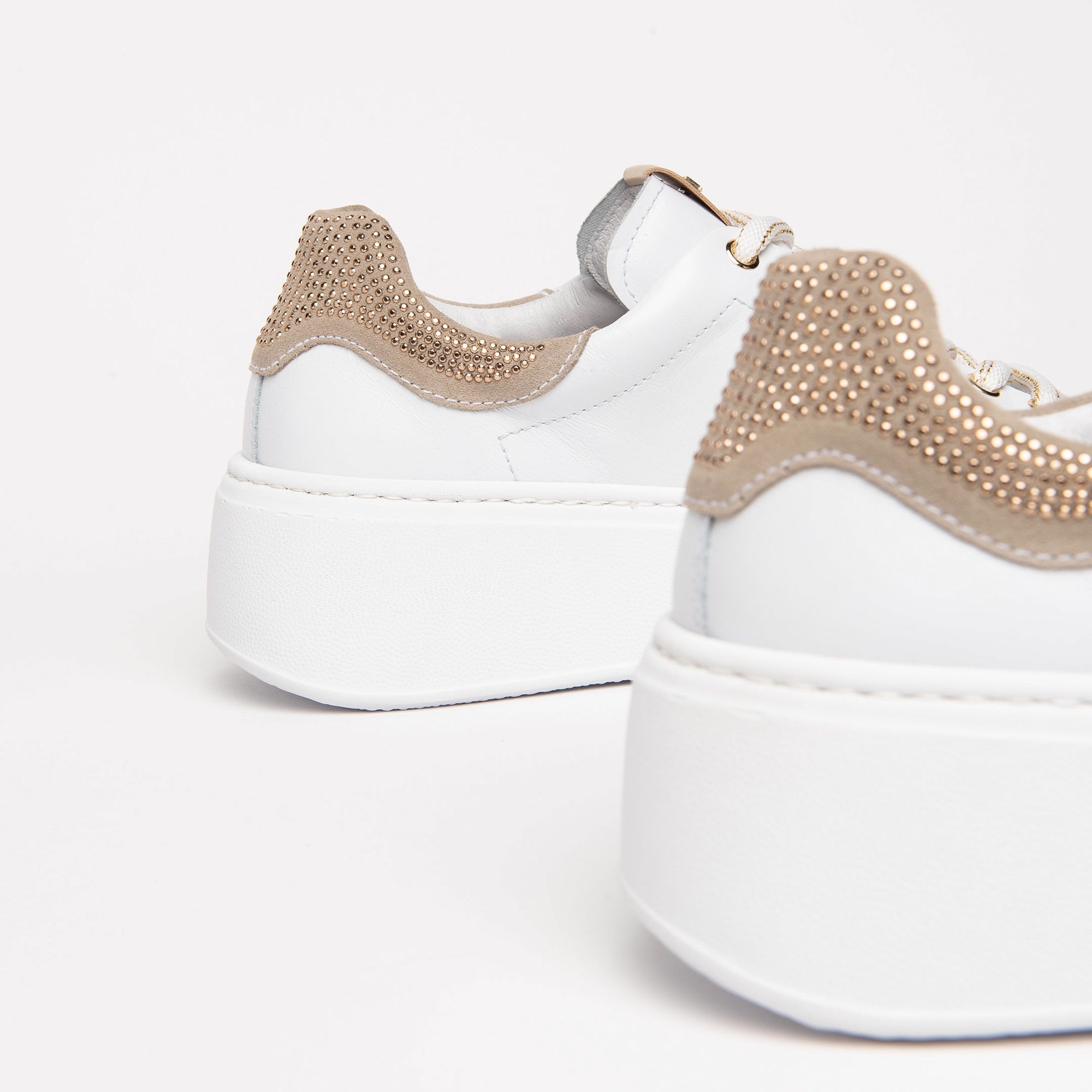 NERO GIARDINI Sneakers platform Donna - Bianco modello E306543D