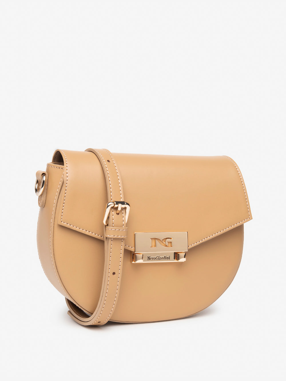 Borsa nero giardini beige best sale