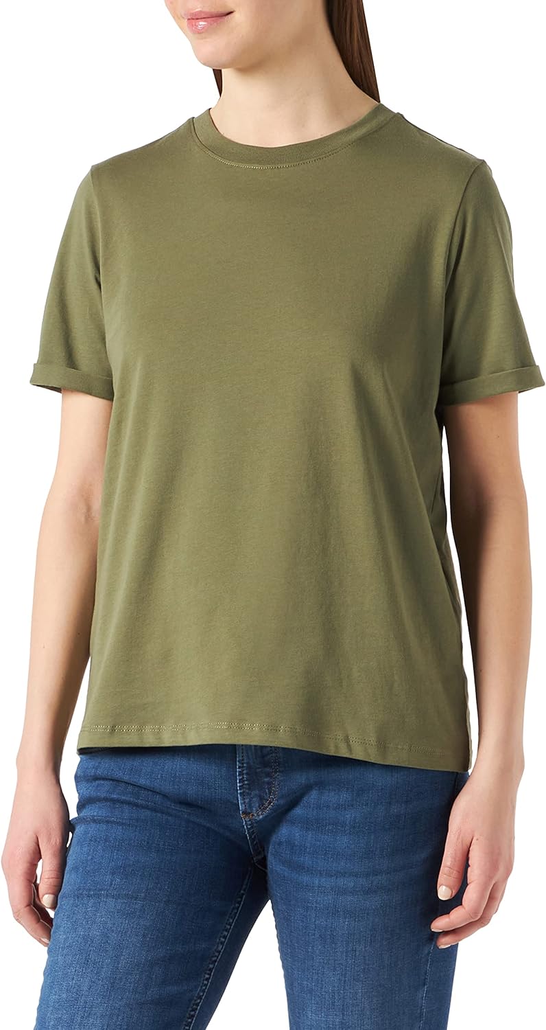 PIECES T-shirt Donna - Verde modello 17086970