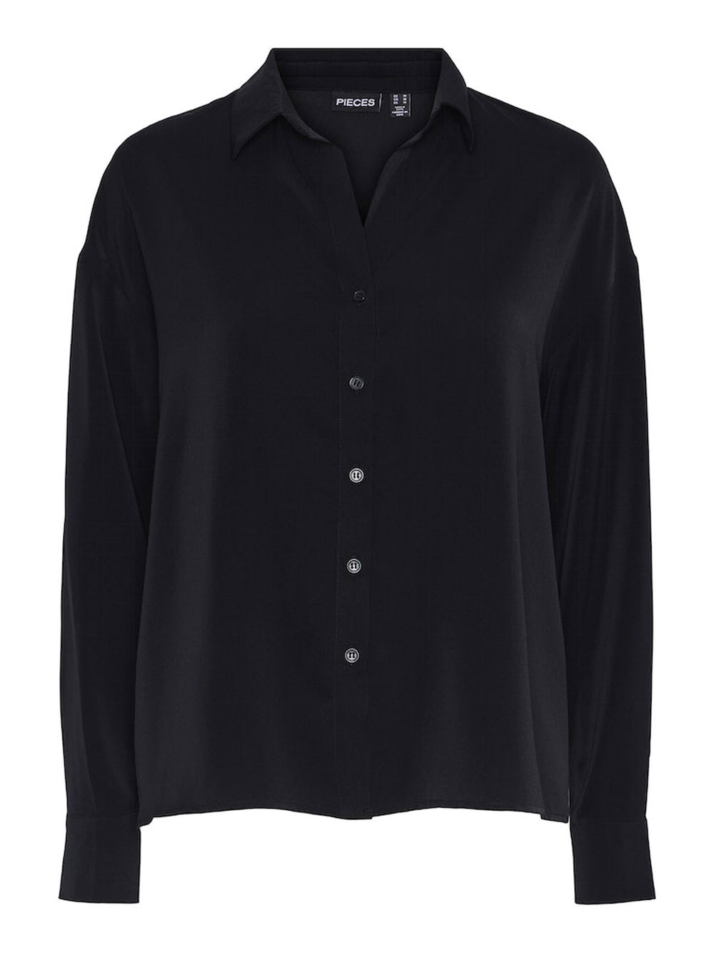 PIECES Camicia Donna - Nero modello 17146430