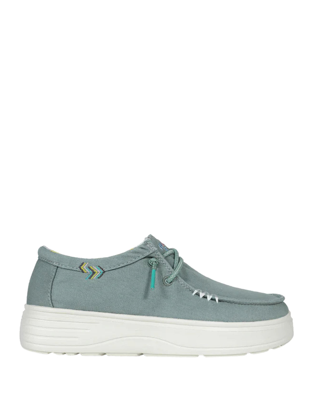 PITAS Sneakers platform Donna - Verde modello NATAL