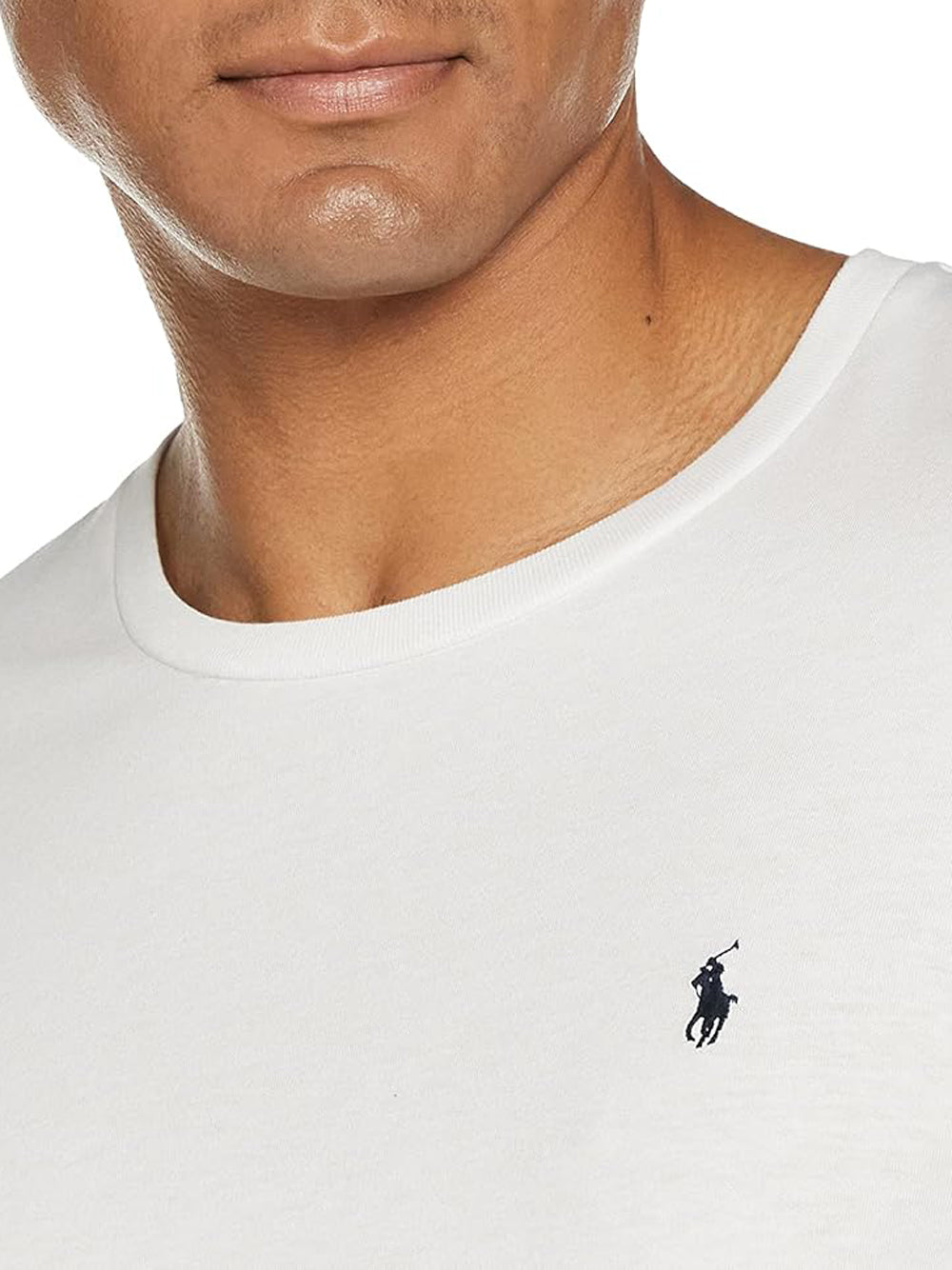 RALPH LAUREN T-shirt Uomo - Bianco modello S/S CREW-TOP