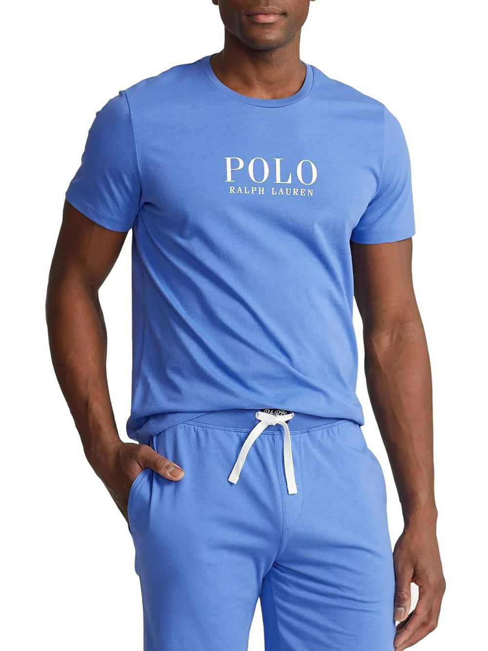 RALPH LAUREN T-shirt Uomo - Blu modello S/S CREW-TOP