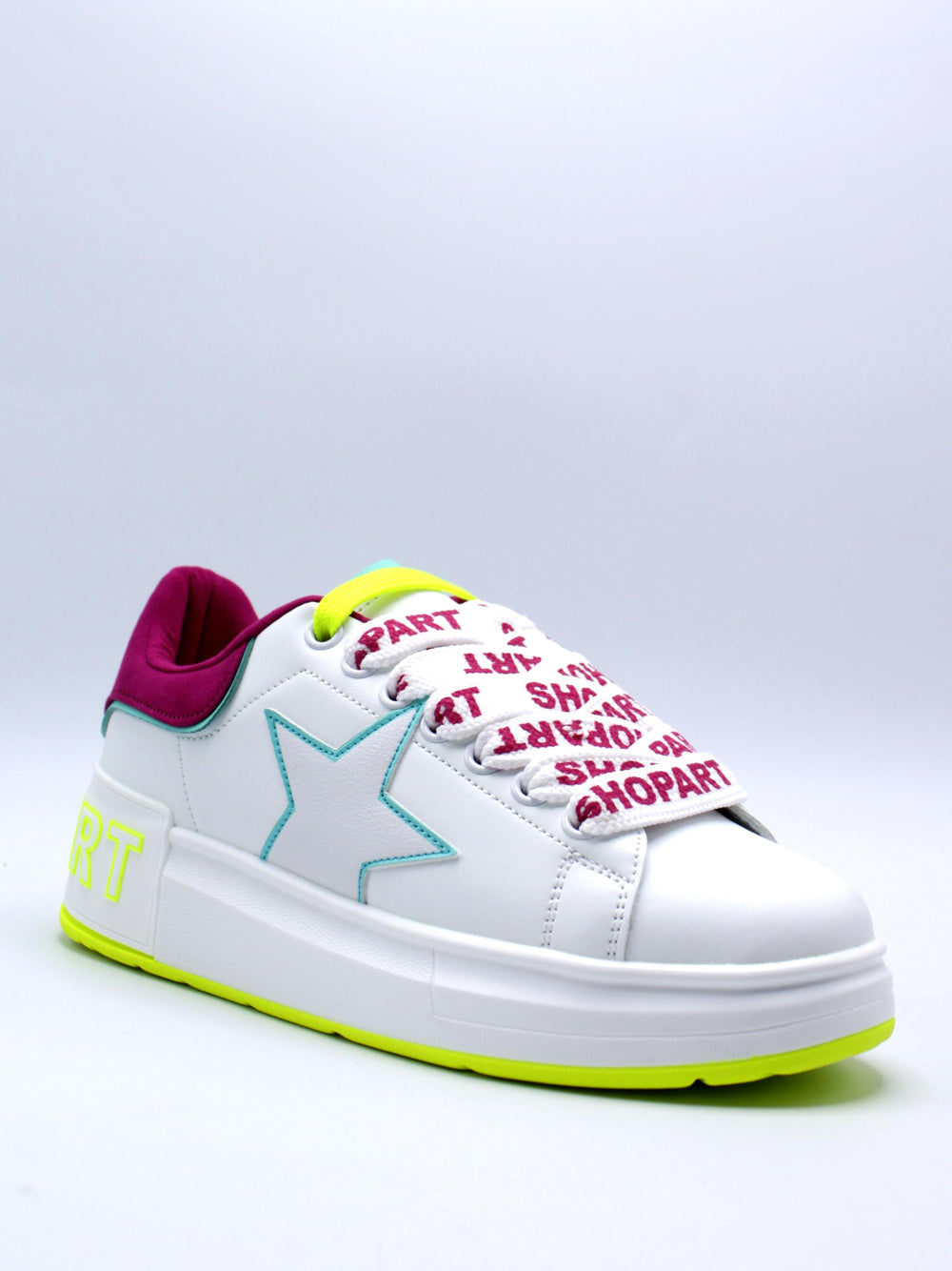 SHOP ART Sneakers platform Donna - Bianco modello 240712