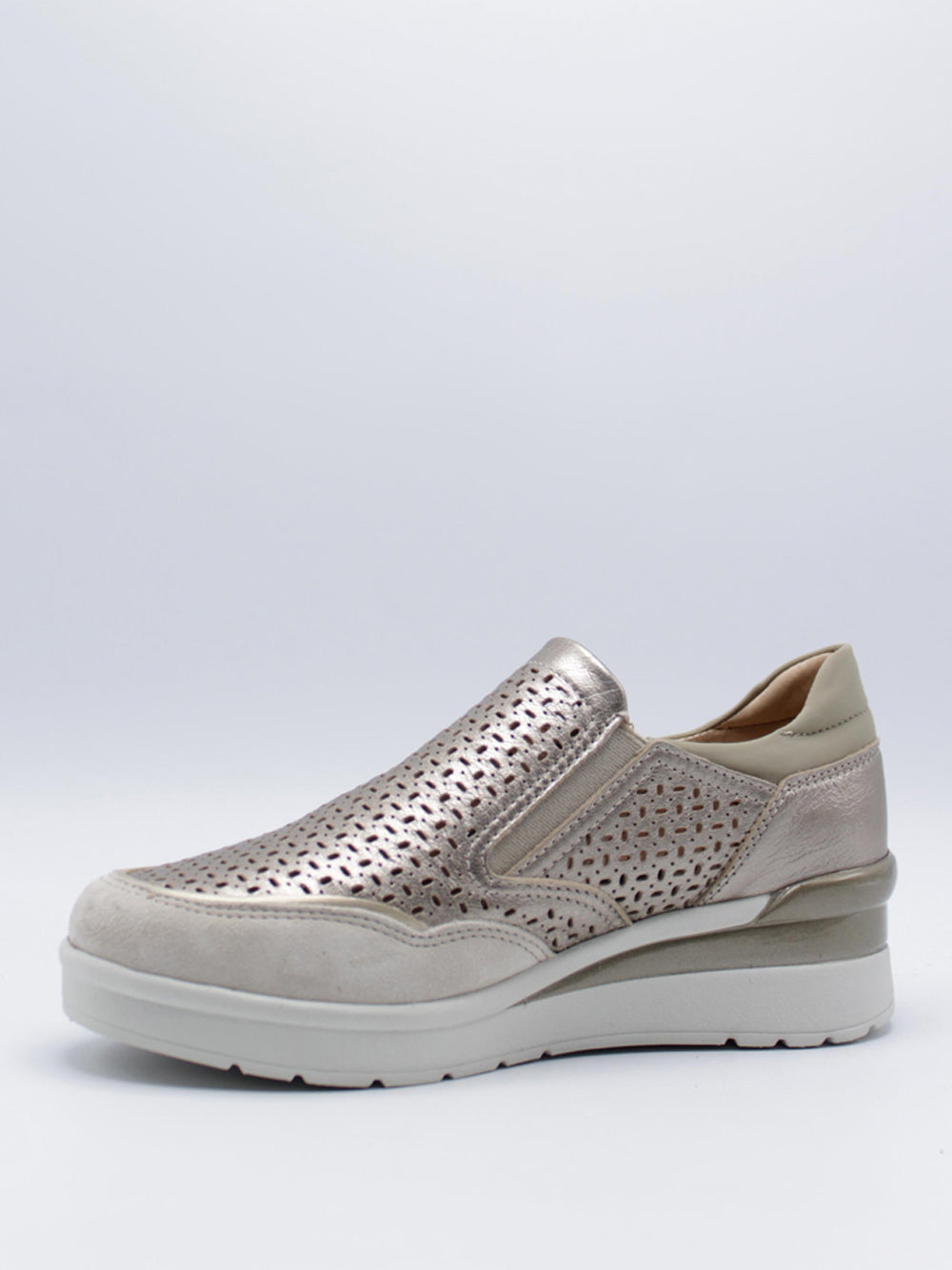 STONEFLY Slip-on con zeppa Donna - Grigio modello 220735