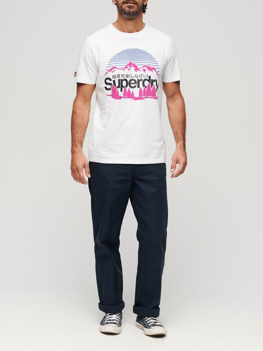 SUPERDRY T-shirt Uomo - Bianco modello M1011911A