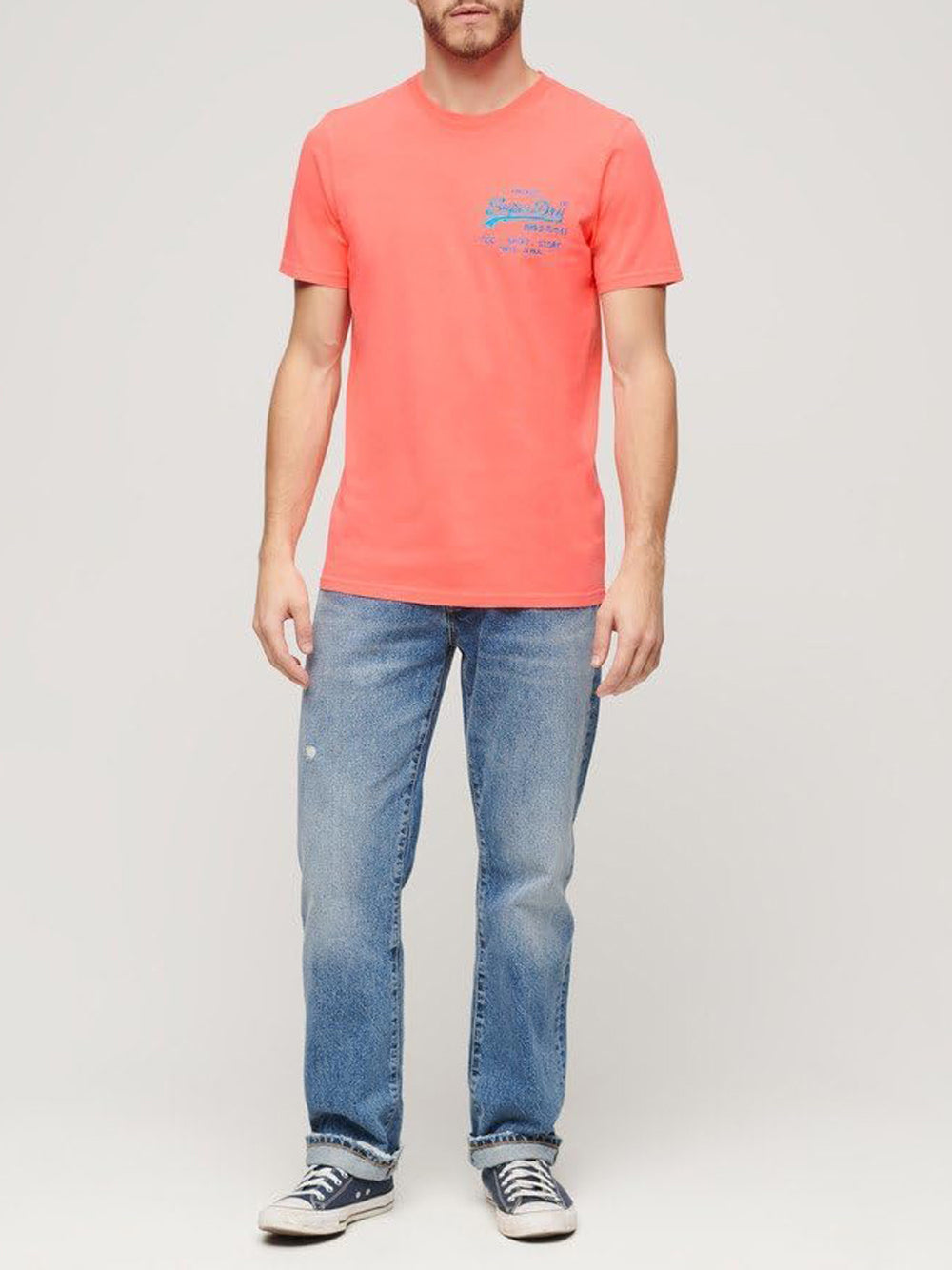 SUPERDRY T-shirt Uomo - Rosso modello M1011922A