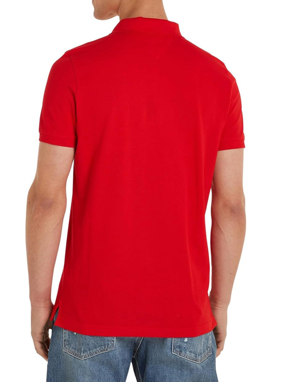 TOMMY HILFIGER Polo Uomo - Rosso modello DM0DM18312