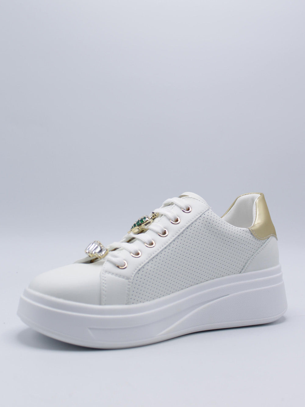 VALLEVERDE Sneakers platform Donna - Oro modello 35100