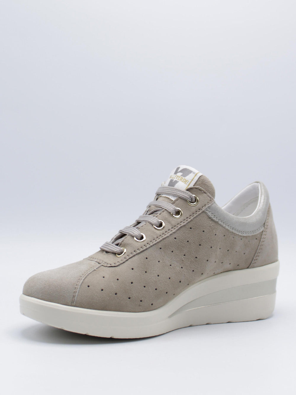 VALLEVERDE Sneakers con zeppa Donna - Sabbia modello 36203