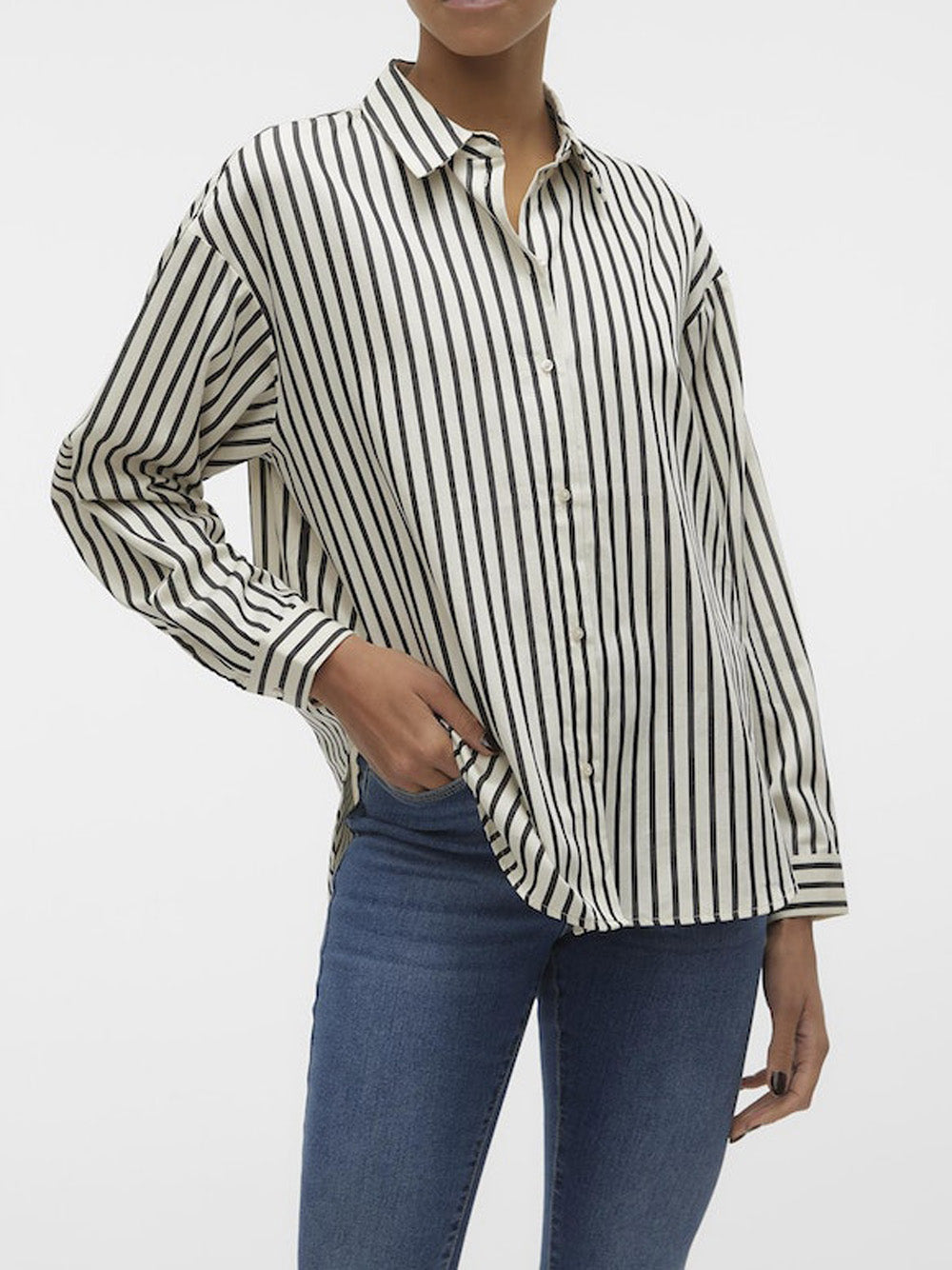 VERO MODA Camicia Donna - Nero modello 10300746