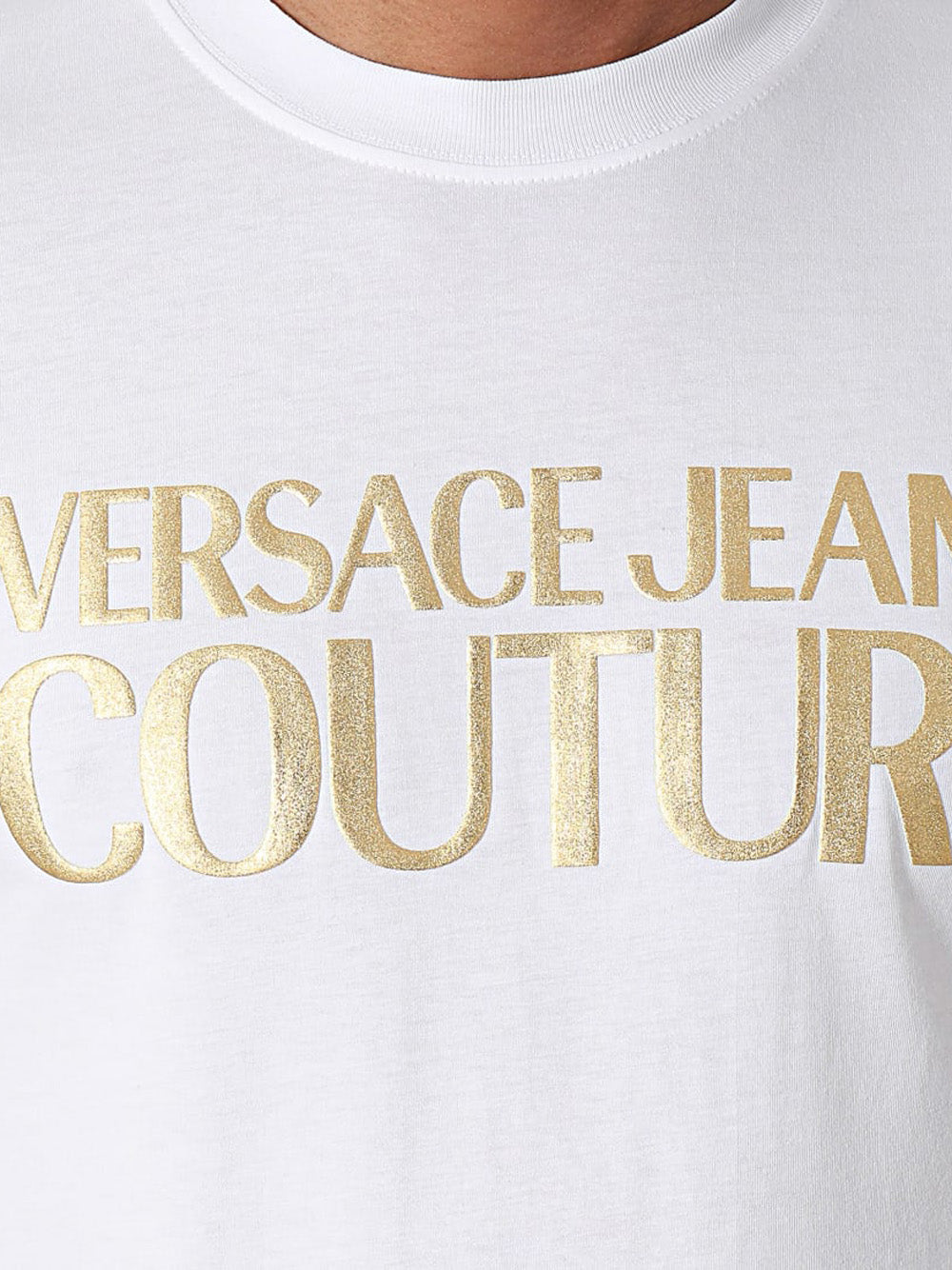 VERSACE JEANS COUTURE T-shirt Uomo - Bianco modello 76GAHT00