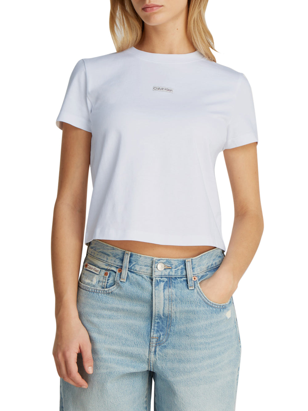 CALVIN KLEIN T-shirt Donna - Bianco modello J20J225524