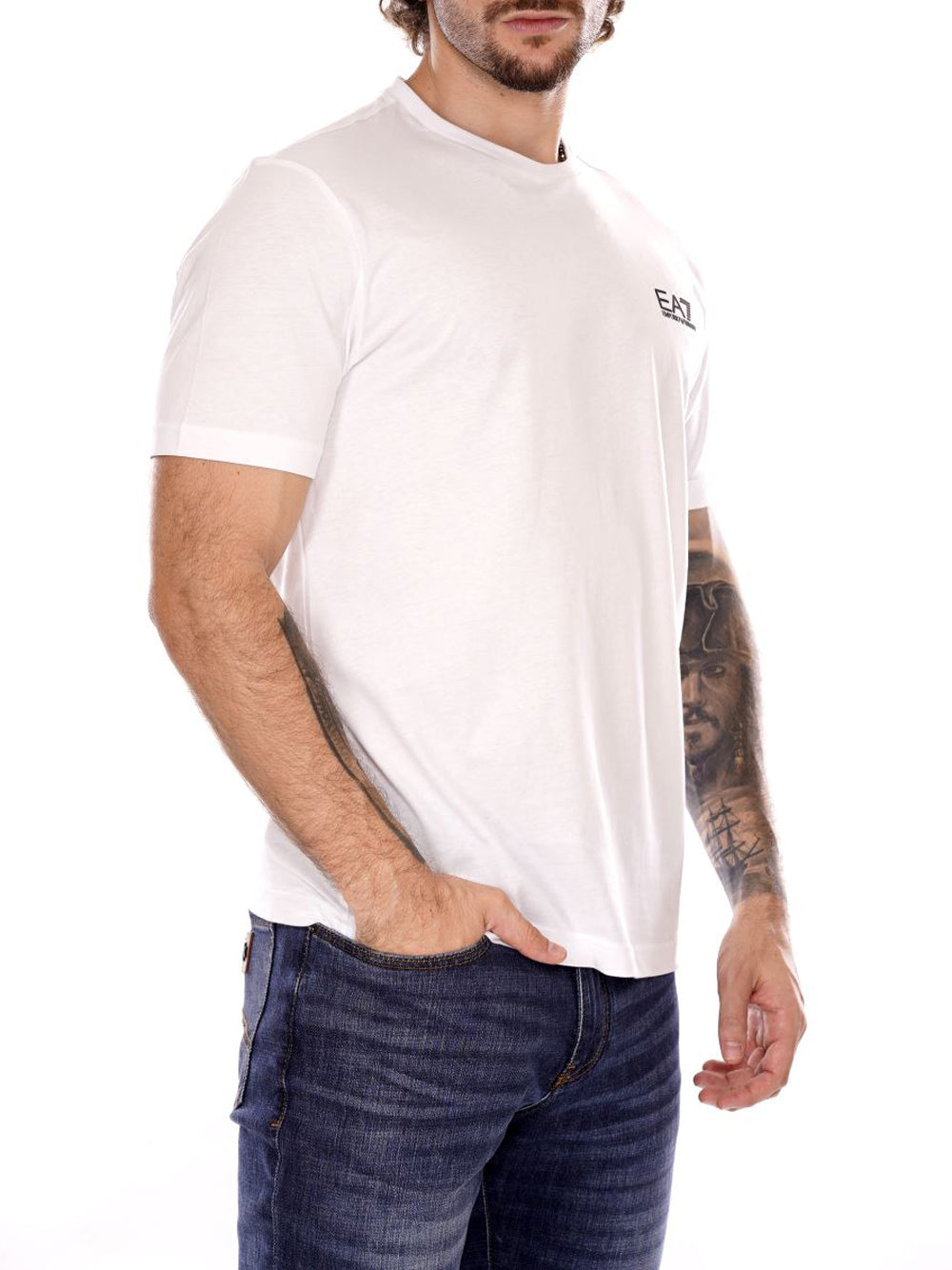 EA7 T-shirt Uomo - Bianco modello 8NPT25PJVPZ