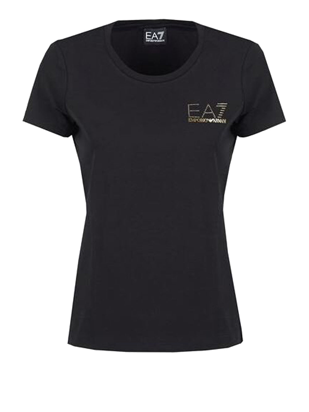 EA7 T-shirt Donna - Nero modello 8NTT65TJDQZ