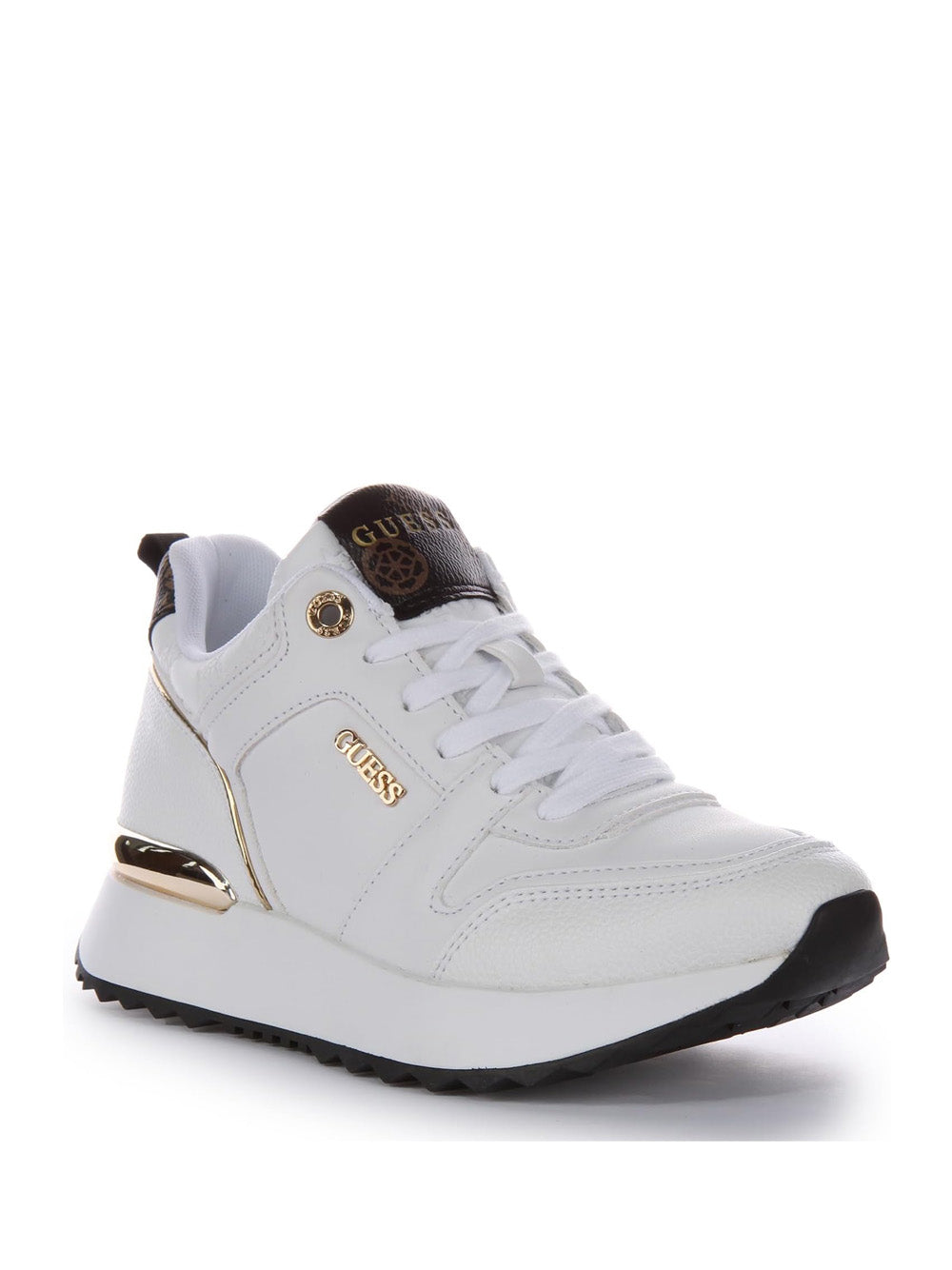 GUESS Sneakers platform Donna - Bianco modello FL8DDYELE12