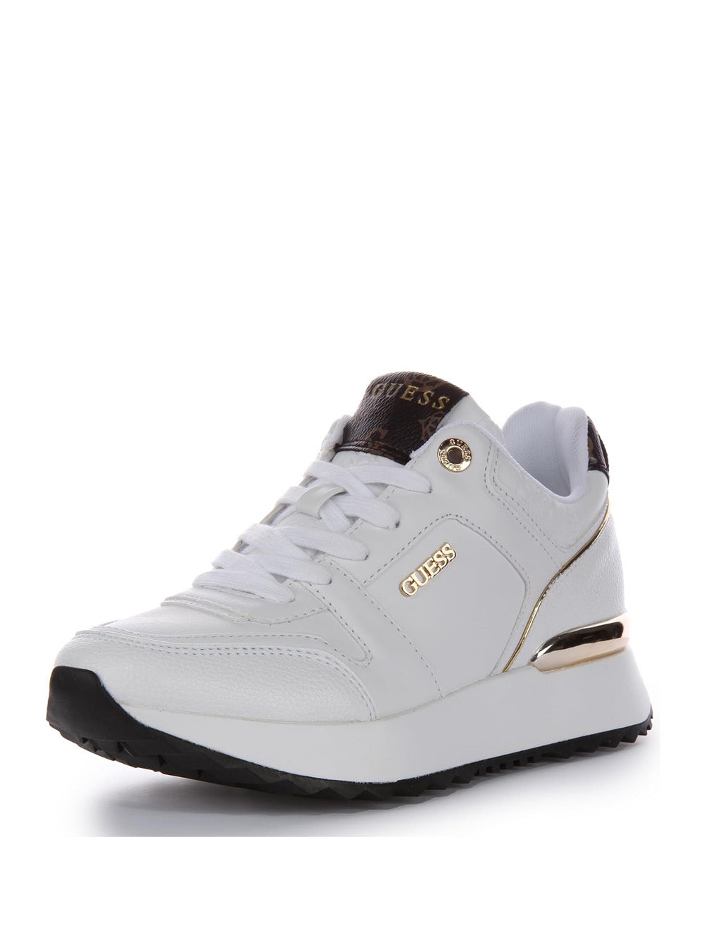 GUESS Sneakers platform Donna - Bianco modello FL8DDYELE12