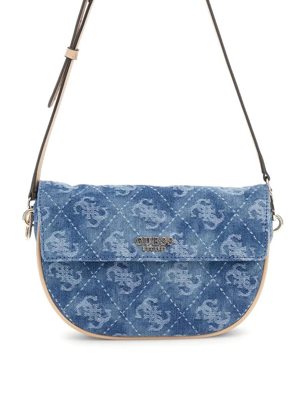 GUESS Borsa a Spalla logato Donna - Blu modello HWDG9645190