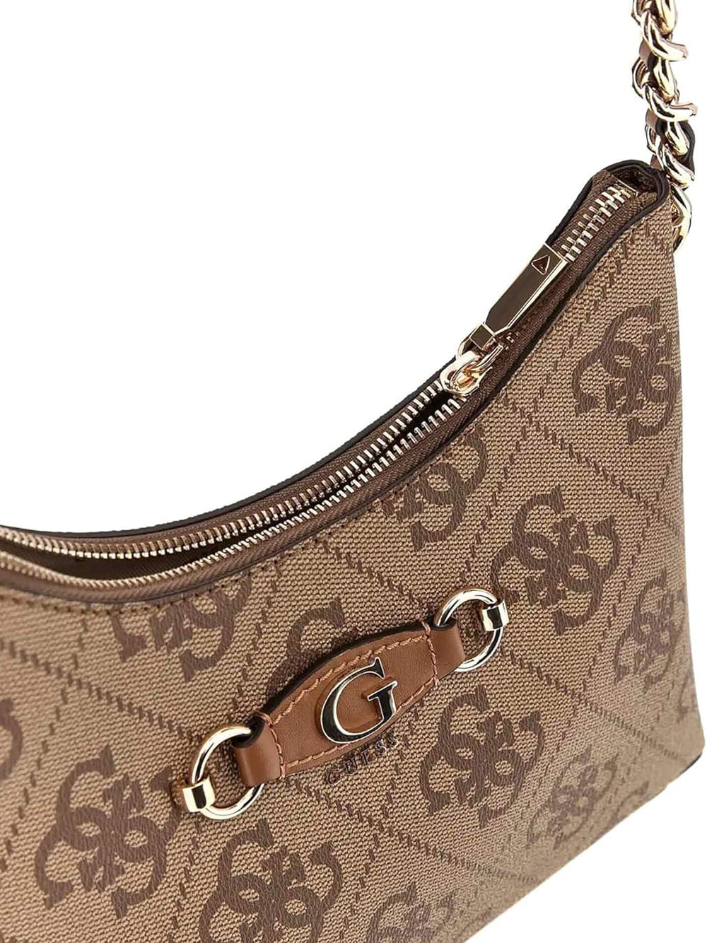 GUESS Borsa a Spalla logato Donna - Beige modello HWOS8654010