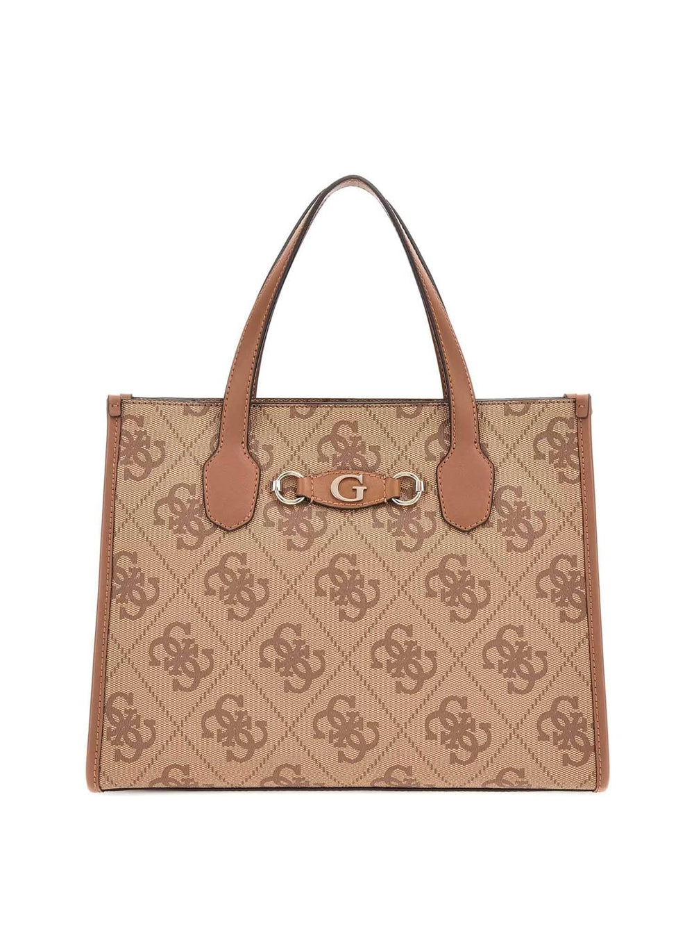 GUESS Borsa a Spalla logato Donna - Beige modello HWOS8654220