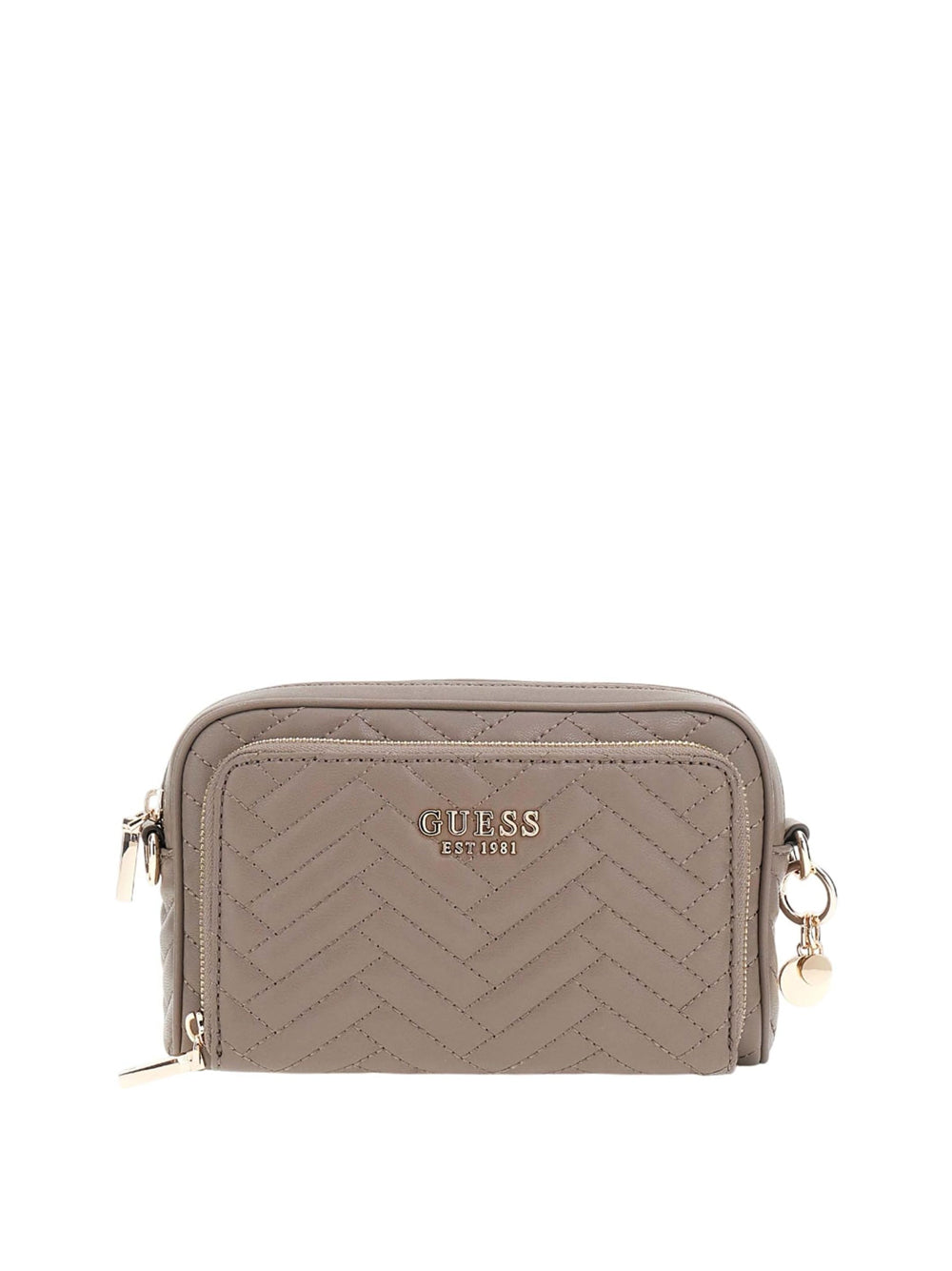 GUESS Borsa a Tracolla Trapuntata Donna - Beige modello HWQG9508140