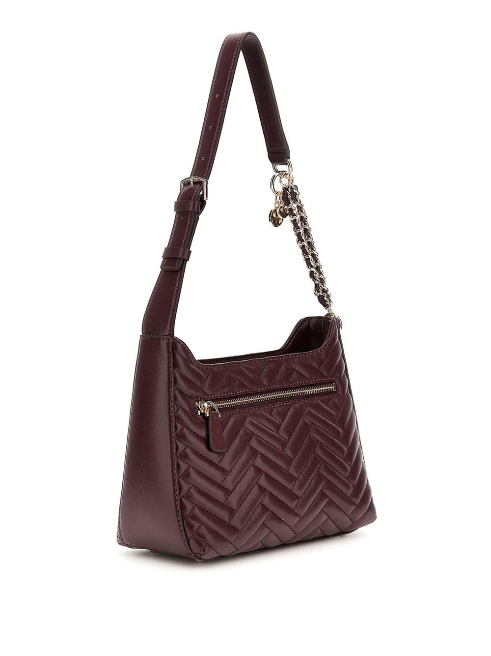 GUESS Borsa a Spalla Trapuntata Donna - Viola modello HWQG9508180