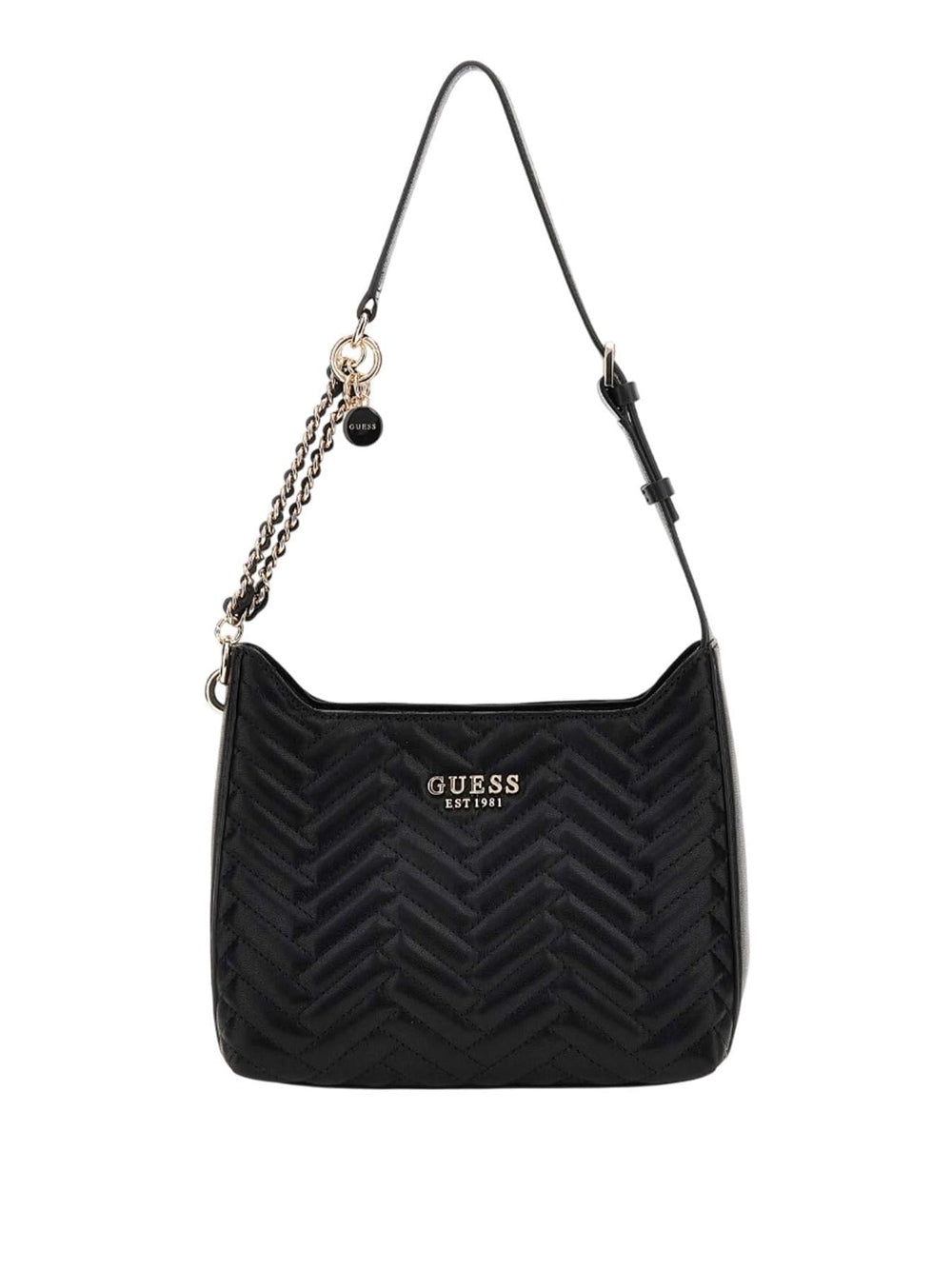 GUESS Borsa a Spalla Trapuntata Donna - Nero modello HWQG9508180