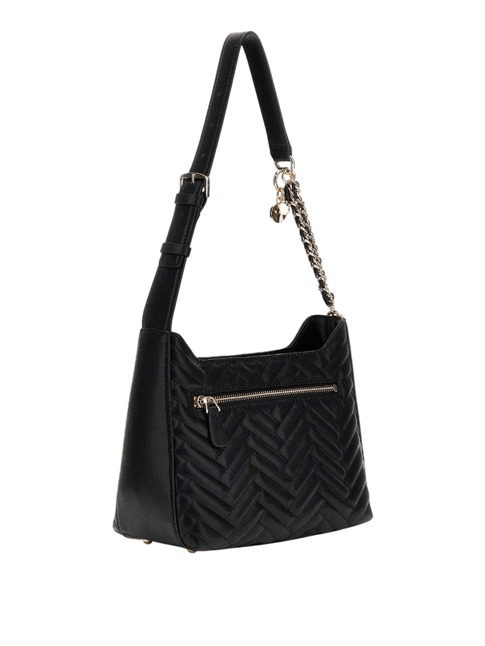 GUESS Borsa a Spalla Trapuntata Donna - Nero modello HWQG9508180