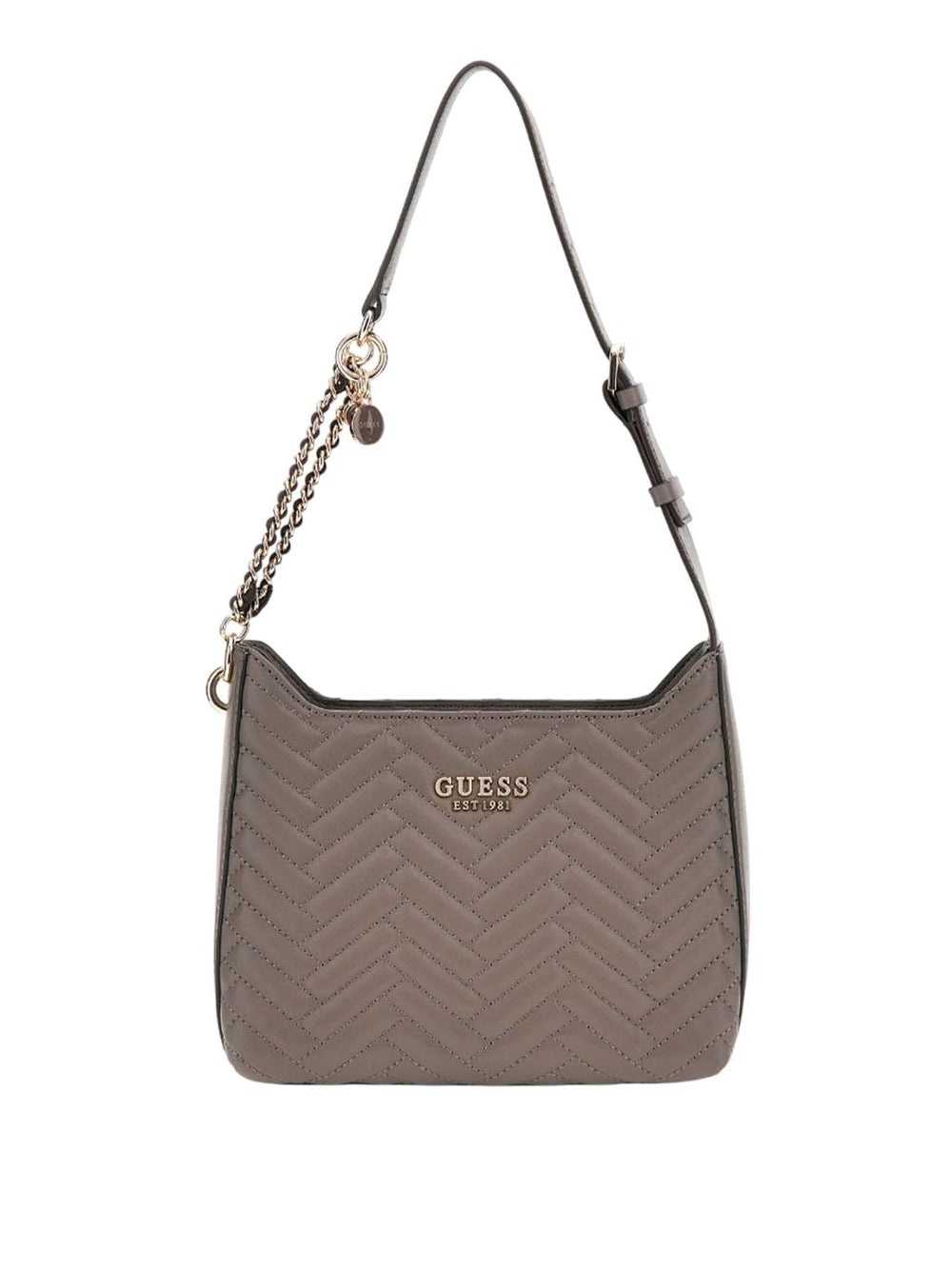 GUESS Borsa a Spalla Trapuntata Donna - Beige modello HWQG9508180