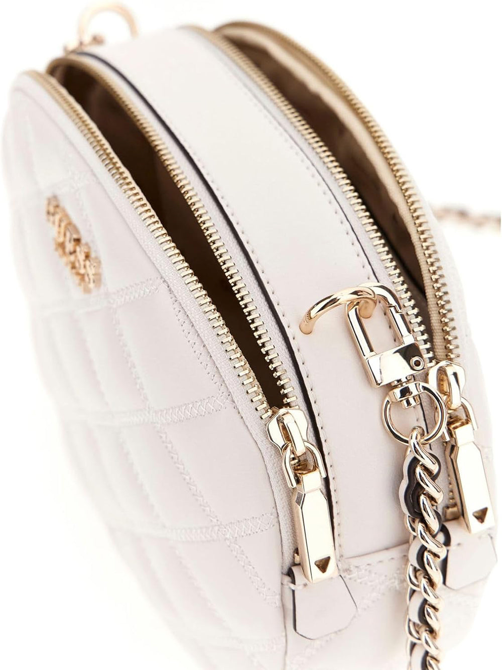 GUESS Borsa a Tracolla Trapuntata Donna - Bianco modello HWQG9632120