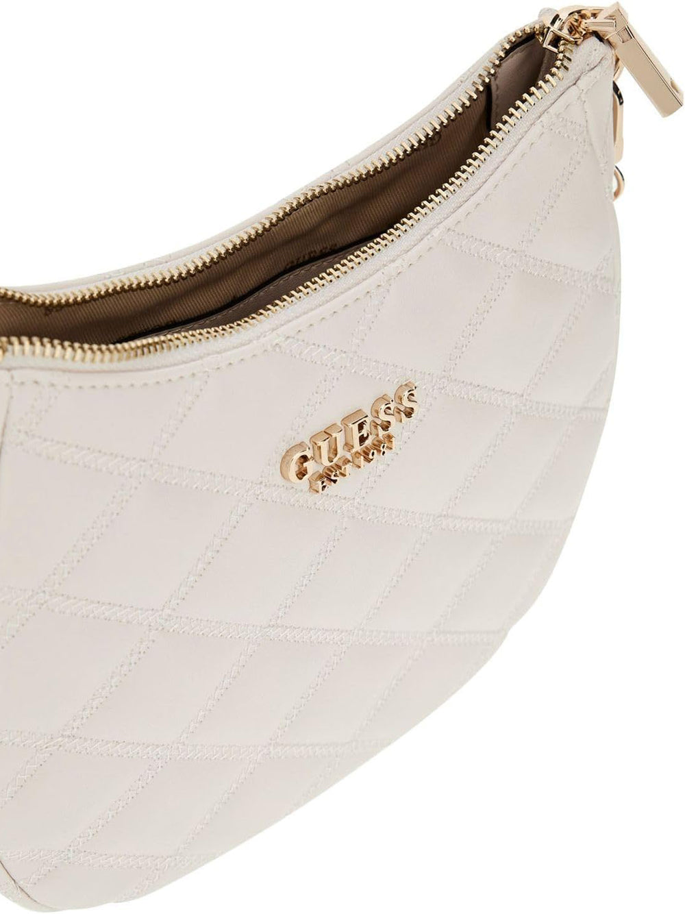 GUESS Borsa a Spalla Trapuntata Donna - Bianco modello HWQG9632170