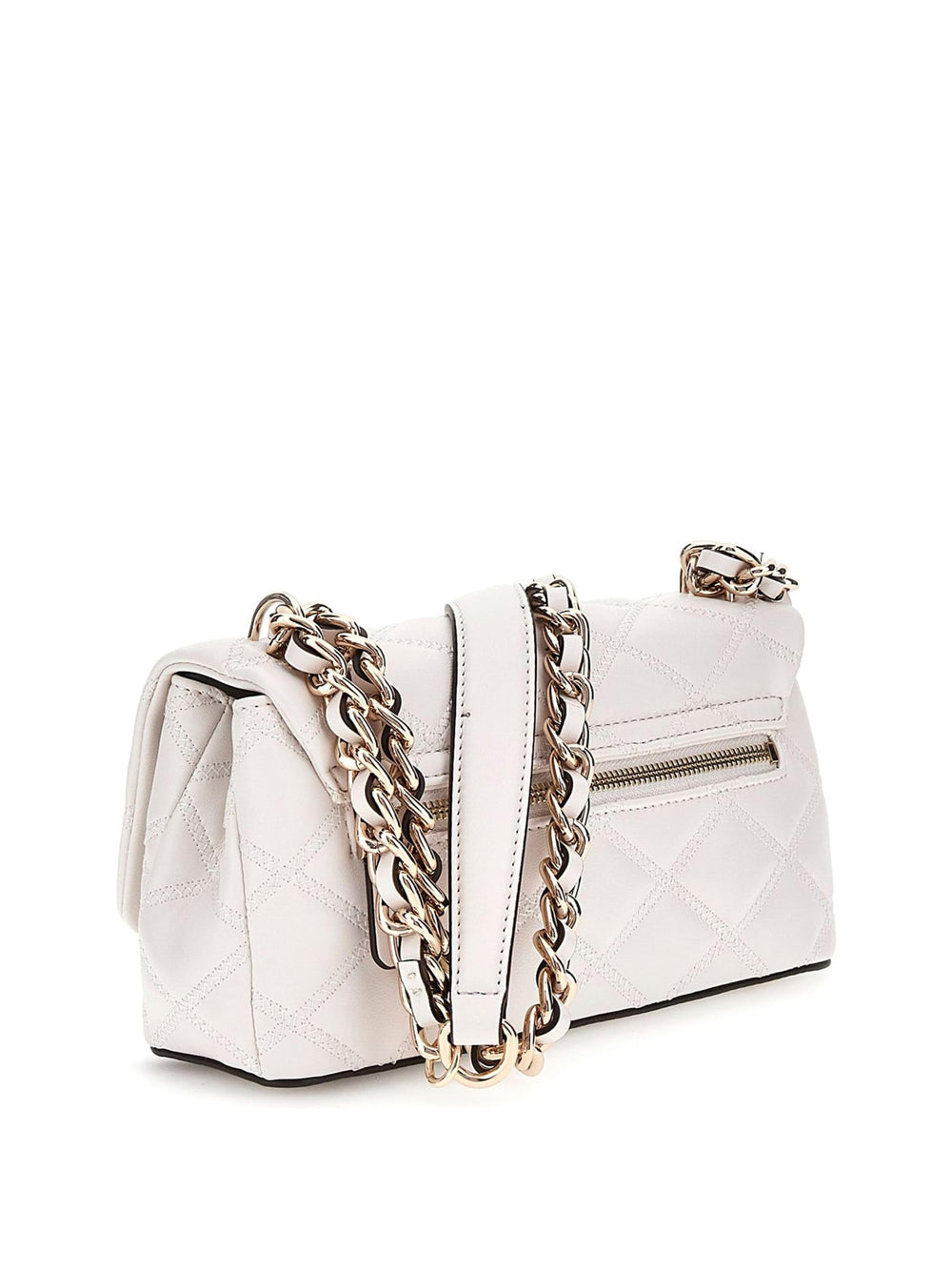 GUESS Borsa a Spalla Trapuntata Donna - Bianco modello HWQG9632210