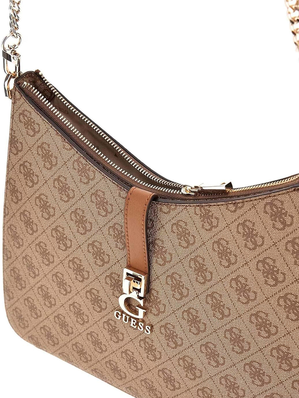 GUESS Borsa a Spalla logato Donna - Beige modello HWSG9629020