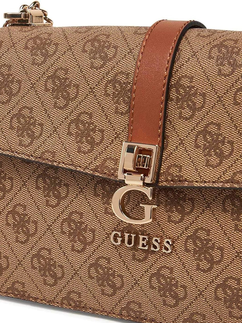 GUESS Borsa a Tracolla logato Donna - Beige modello HWSG9629210