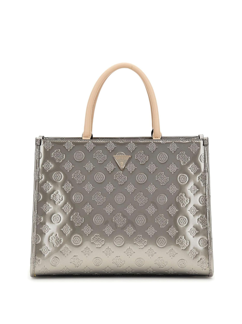 GUESS Borsa a Spalla logato Donna - Pewter Logo modello HWTV9496220