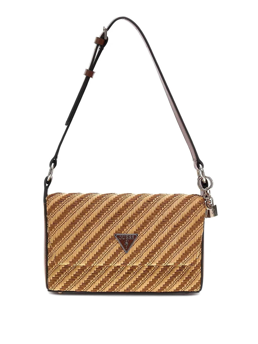 GUESS Borsa a Spalla Donna - Natural/Cognac modello HWWG9210190