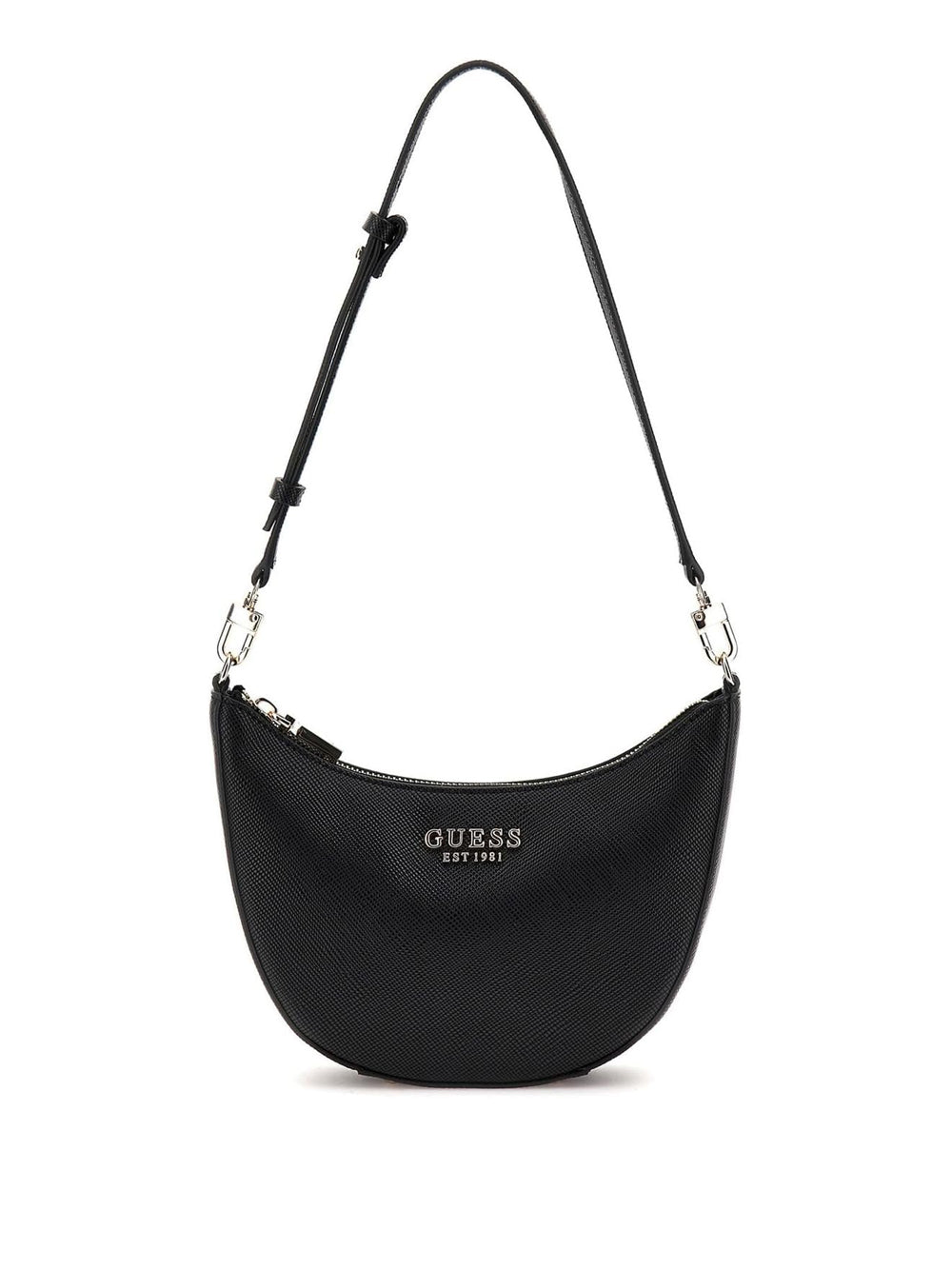 GUESS Borsa a Spalla Saffiano Donna - Nero modello HWZG9643720