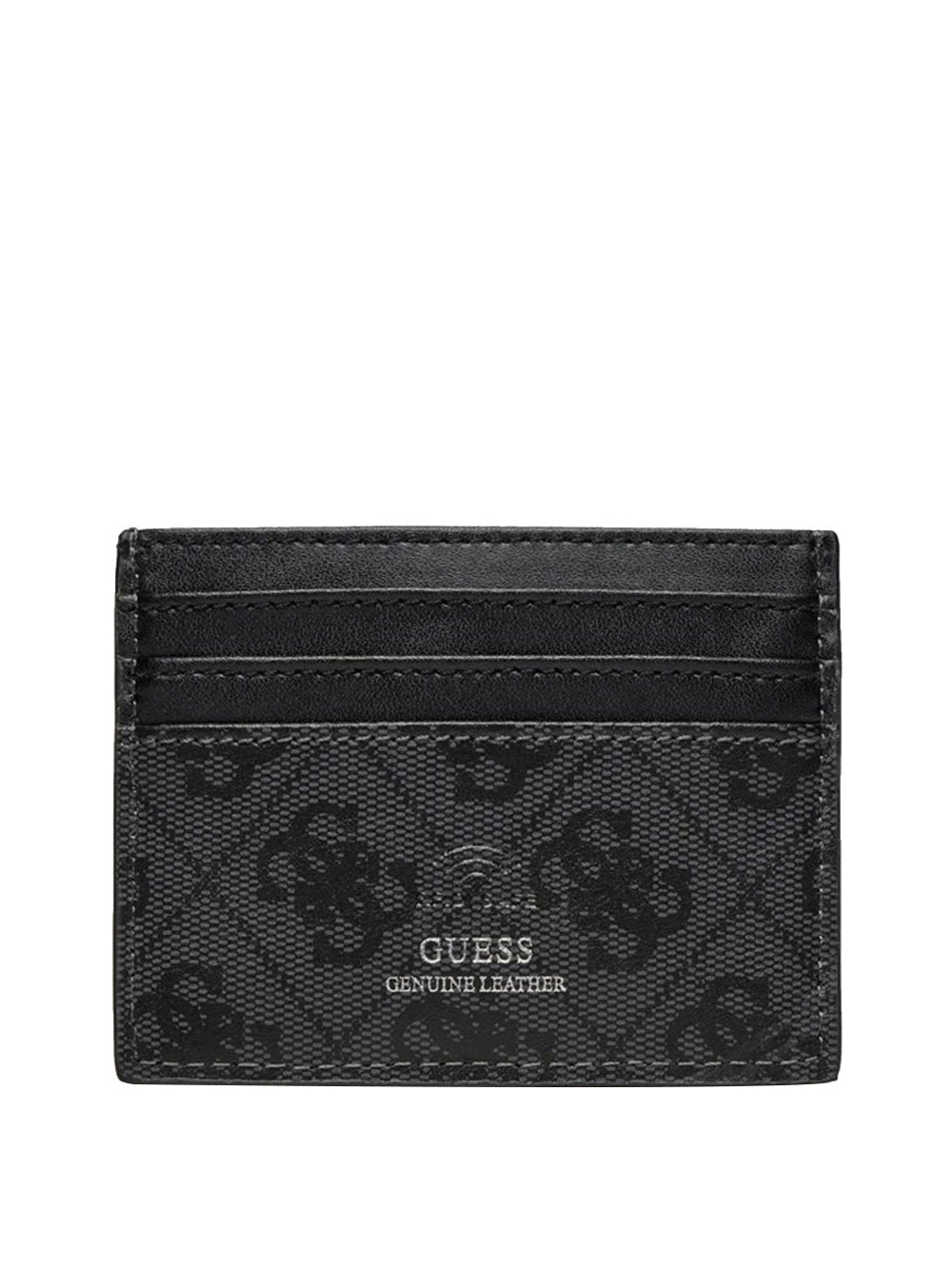 GUESS Portacarte logato Uomo - Nero modello SMVELELEA25