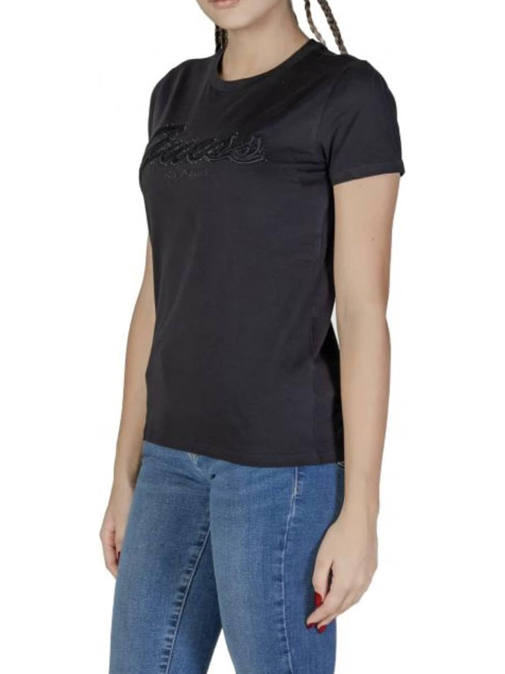 GUESS T-shirt Donna - Nero modello W5RI08K9RM1