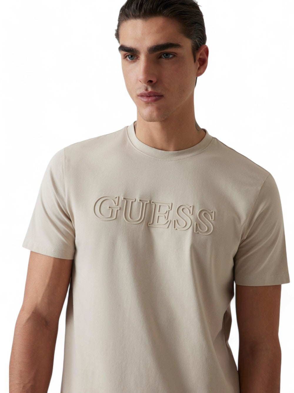 GUESS T-shirt Uomo - Beige modello Z2YI11J1314