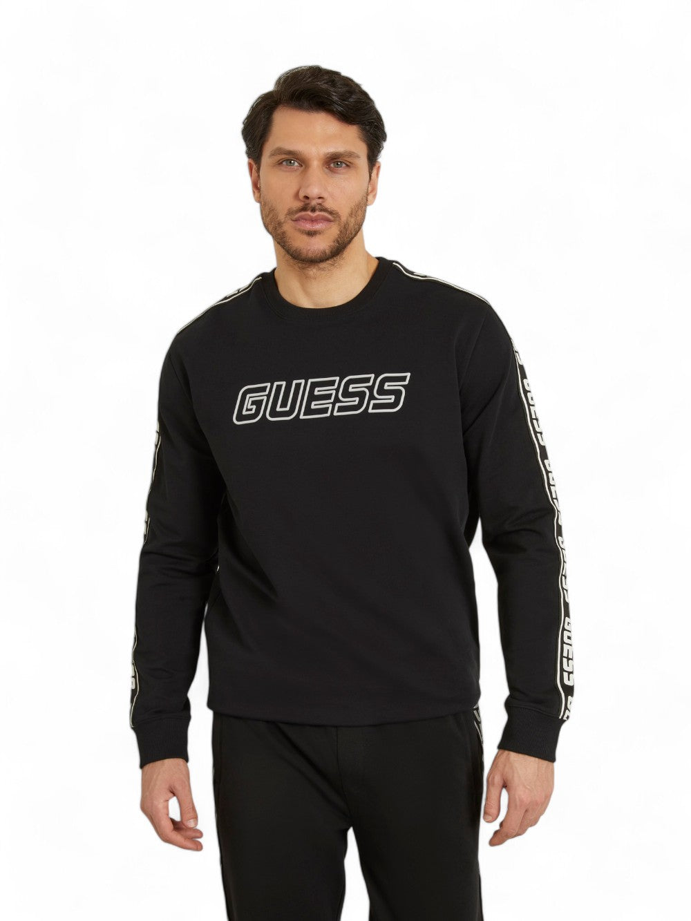 GUESS Felpa Uomo - Nero modello Z4GQ24K6ZS1