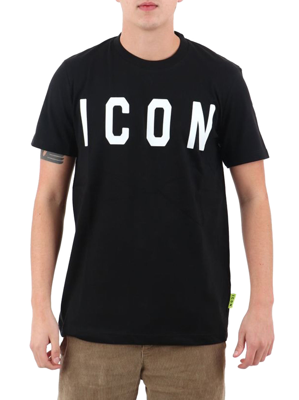 ICON T-shirt Uomo - Nero modello ICUS2S5T021