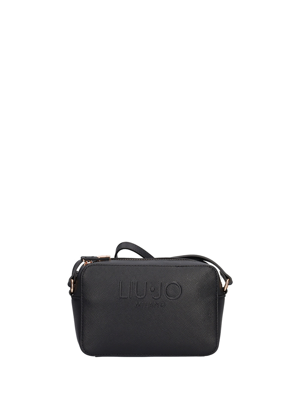 LIU.JO Borsa a Tracolla Saffiano Donna - Nero modello AA5153E0087