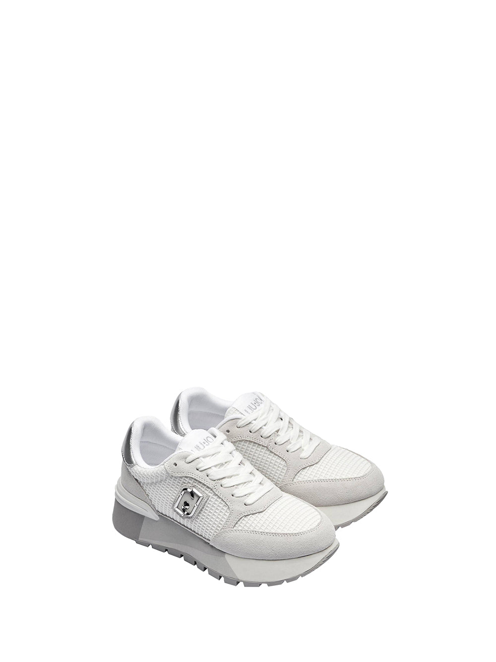 LIU.JO Sneakers con zeppa Donna - Bianco modello BA5049PX02704370