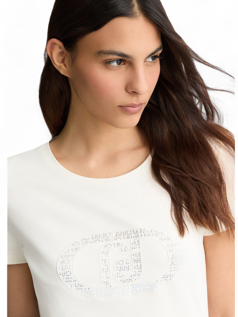 LIU.JO T-shirt Donna - Bianco modello TA5173JS003