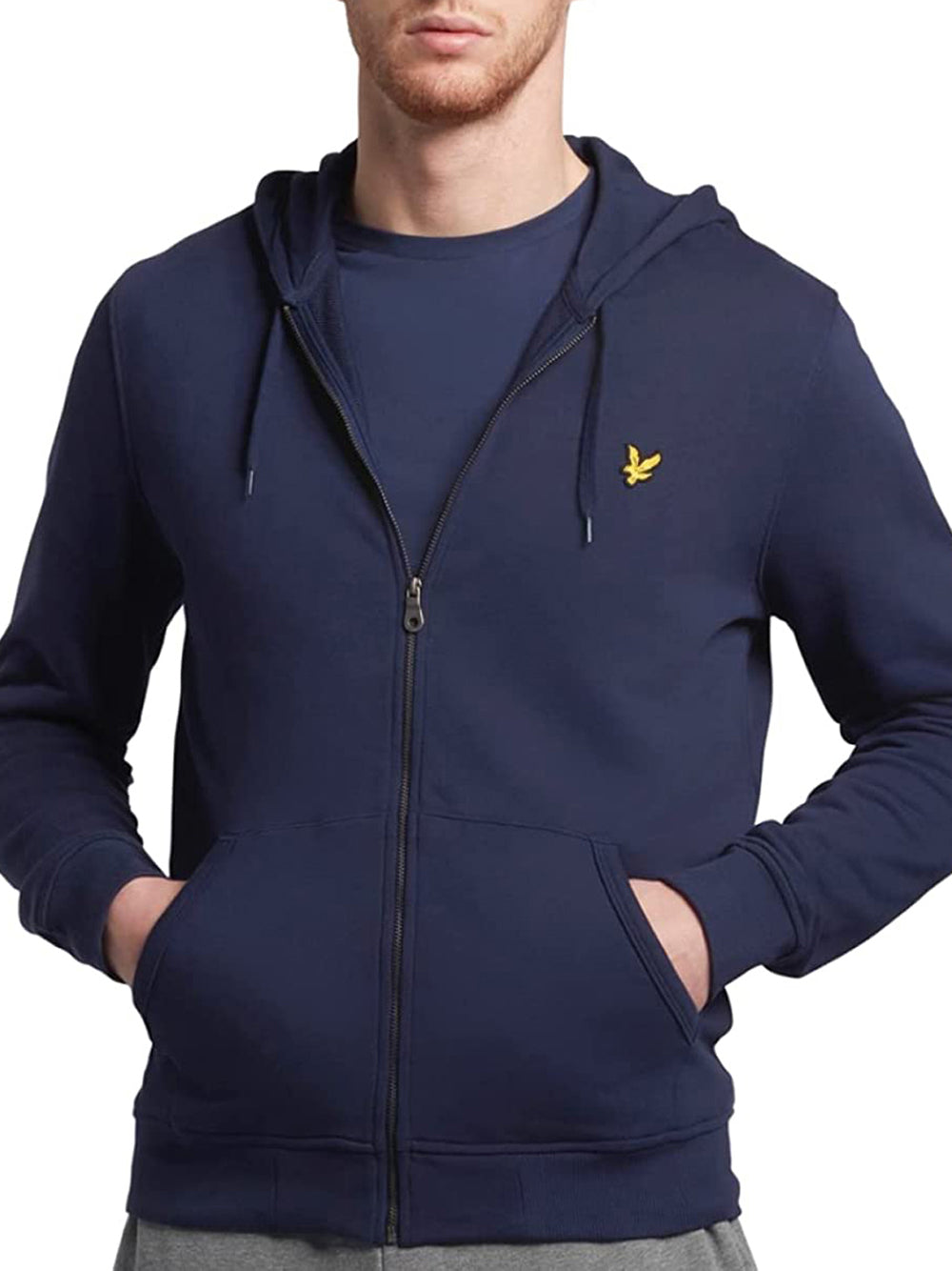 LYLE & SCOTT Felpa con zip Uomo - Blu modello ML420VOG